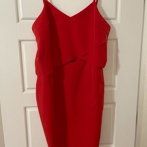 Asymmetrical cocktail dress